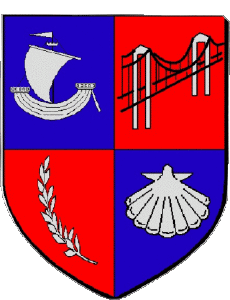 Bandiere Francia Dipartimenti - Città 33 LORMONT 