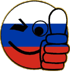 Bandiere Europa Russia Faccina - OK 