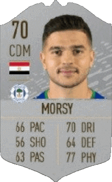 Multimedia Vídeo Juegos F I F A - Jugadores  cartas Egipto Sam Morsy 