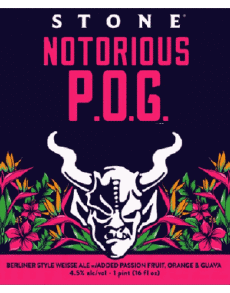 Notorious P.O.G-Drinks Beers USA Stone Brewing co Notorious P.O.G