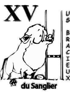 Sportivo Rugby Club Francia Logo Dept 41 US Bracieux 