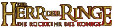 Multimedia V International Der Herr der Ringe Die Ruckkehr des Konigs Deutsches Logo 