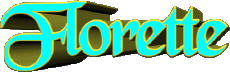 Prénoms FEMININ - France F Florette 