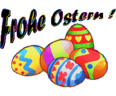 Messages Allemand Frohe Ostern 05 