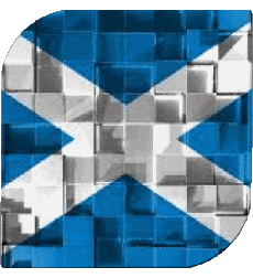 Drapeaux Europe Ecosse Carré 