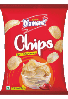 Food Snack - Chips - Crips India Yellow Diamond 