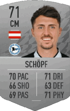 Multimedia Videospiele F I F A - Karten Spieler Österreich Alessandro Schöpf 