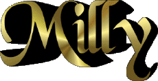 Nombre FEMENINO - UK - USA - IRL - AUS - NZ M Milly 
