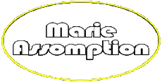 First Names FEMININE - France M Composed Marie Assomption 