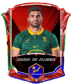 Deportes Rugby - Jugadores Africa del Sur Equipo 2025 Damian de Allende 