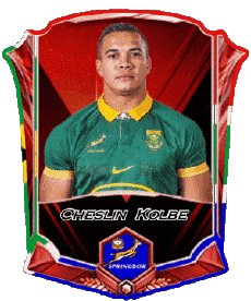 Sportivo Rugby - Giocatori Sud Africa Squadra 2025 Cheslin Kolbe 