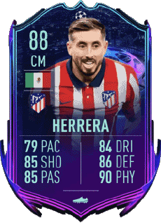 Multimedia Videospiele F I F A - Karten Spieler Mexiko Héctor Herrera 