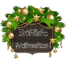 Messagi Tedesco Fröhliche  Weihnachten Serie 17 