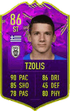 Multi Média Jeux Vidéo F I F A - Joueurs Cartes Grèce Christos Tzolis 