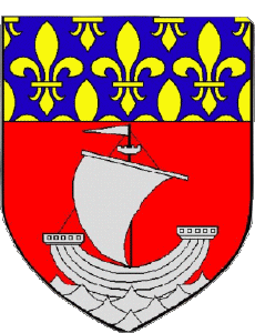 Bandiere Francia Dipartimenti - Città 75 Paris 