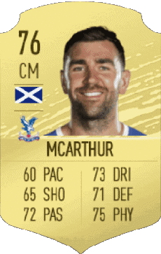 Multi Media Video Games F I F A - Card Players Scotland James McArthur 