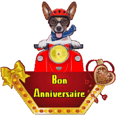 Messagi Francese Bon Anniversaire Animaux 010 