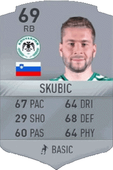 Multimedia Videospiele F I F A - Karten Spieler Slowenien Nejc Skubic 