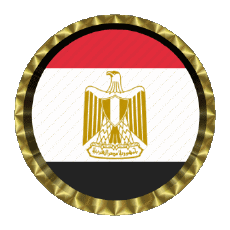 Banderas África Egipto Ronda - Anillos 