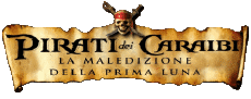 Multimedia Film Internazionale Pirati dei Caraibi La Maledizione della prima luna Logo Italiano 