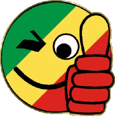 Bandiere Africa Congo Smiley - OK 