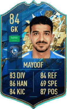 Multimedia Videogiochi F I F A - Giocatori carte Arabia Saudita Abdullah Al Mayoof 