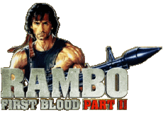 Multimedia V International Rambo Logo First blood part 2 