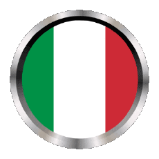 Drapeaux Europe Italie National Rond - Anneaux 