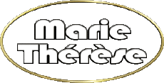 Nombre FEMENINO - Francia M Compuesto Marie Thérèse 