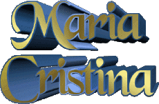 First Names FEMININE - Italy M Composed Maria Cristina 
