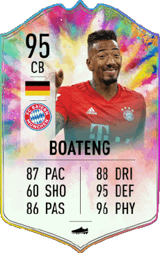 Multimedia Vídeo Juegos F I F A - Jugadores  cartas Alemania Jérôme Boateng 