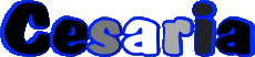 Vorname WEIBLICH - Spanien C Cesaria 