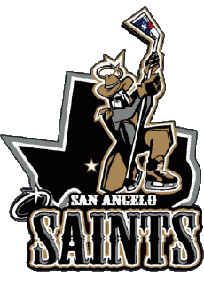 Deportes Hockey U.S.A - CHL Central Hockey League San Angelo Saints 