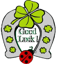 Mensajes Inglés Good Luck Fondo transparente 05 