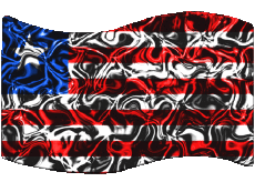 Drapeaux Afrique Libéria Rectangle 