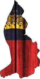 Fahnen Europa Liechtenstein Karte 