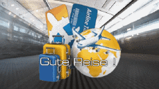 Nachrichten Deutsche Gute Reise Animierter Hintergrund 003 