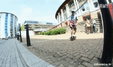 Humor - Fun Deportes Skateboard Free Style Fail 01 