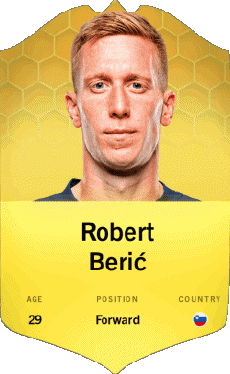Multimedia Vídeo Juegos F I F A - Jugadores  cartas Eslovenia Robert Beric 