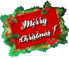 Messages Anglais Merry Christmas Serie 03 