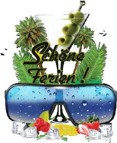 Messages German Schöne Ferien Transparent Background 20 