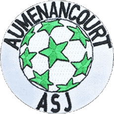 Sports FootBall Club France Logo Grand Est 51 - Marne ASJ - Auménancourt 