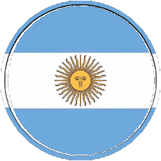 Bandiere America Argentina Rotondo - Anelli 