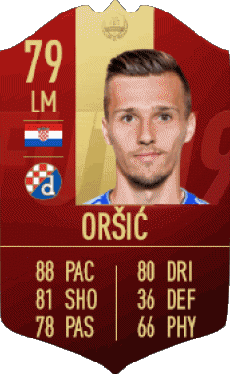 Multi Media Video Games F I F A - Card Players Croatia Mislav Orsic 