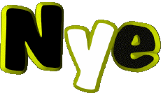 Nombre MASCULINO - UK - USA - IRL - AUS - NZ N Nye 