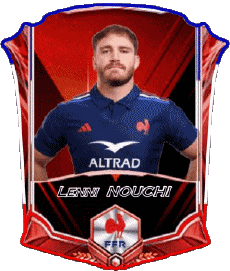 Sport Rugby - Spieler Frankreich Team 2025 Lenni NOUCHI 