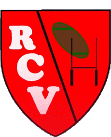 Sports Rugby Club France Logo Dept 33 RCV  Villenavais 