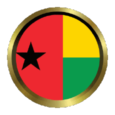 Flags Africa Guinea Bissau Round - Rings 