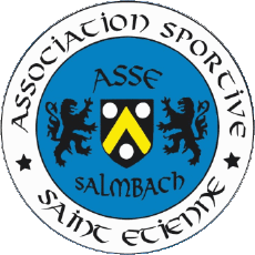 Sports FootBall Club France Logo Grand Est 67 - Bas-Rhin AS St Etienne Salmbach 