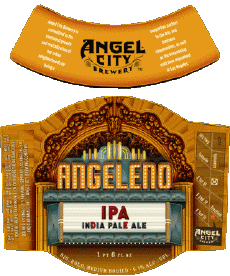 Angeleno - Ipa indian pale ale-Getränke Bier USA Angel City Brewery 